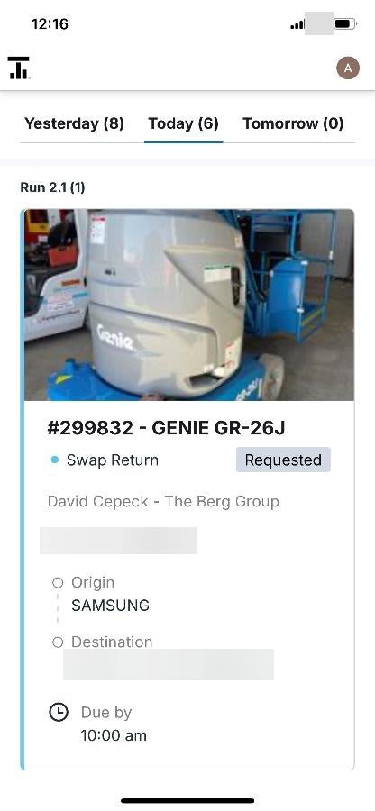 2023 GENIE GR-26J
