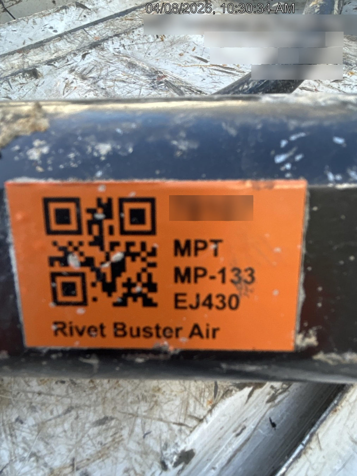 2020 MICHIGAN PNEUMATIC MP-133-ORANGE-NEP