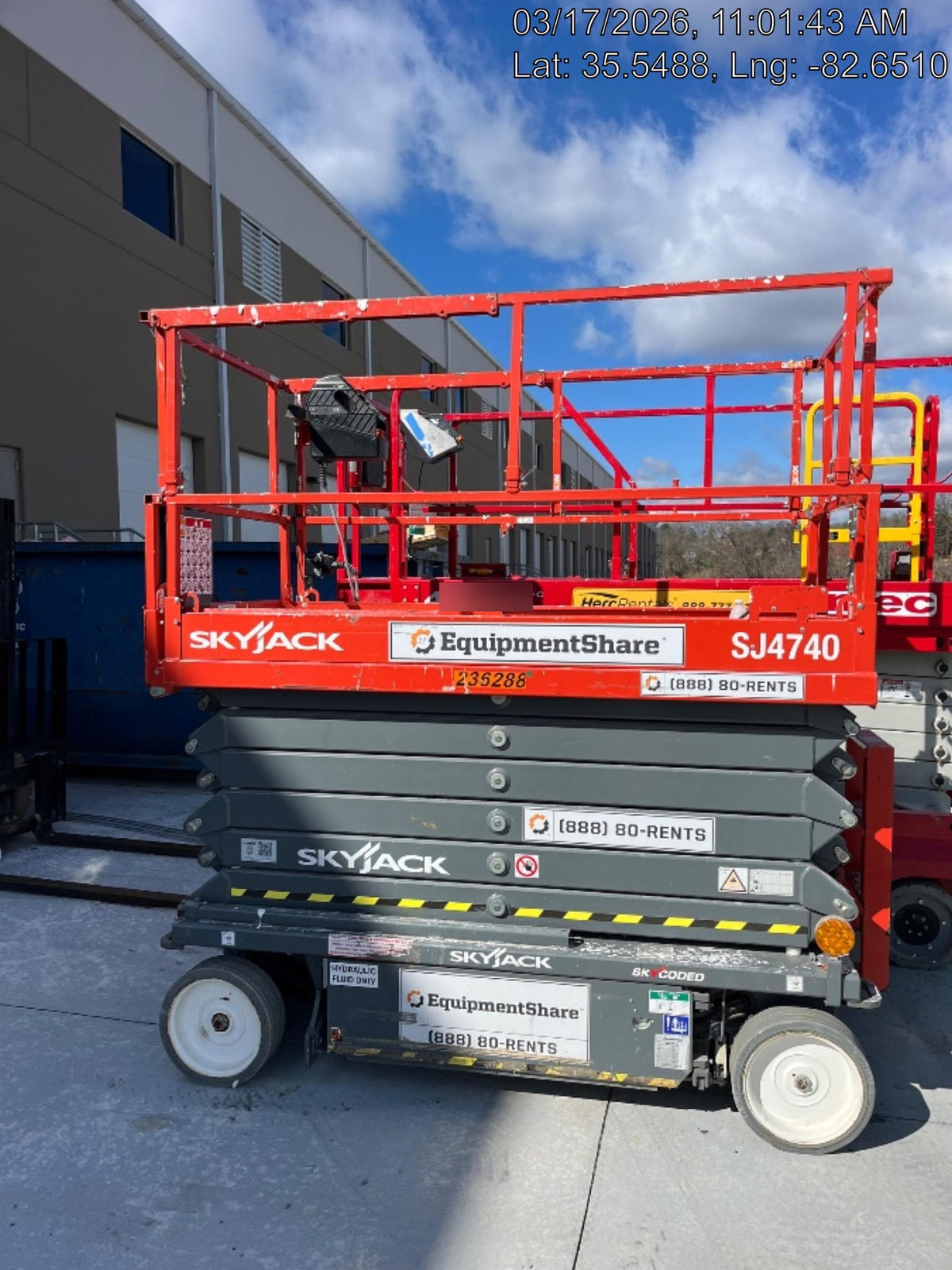 2022 SKYJACK SJ4740