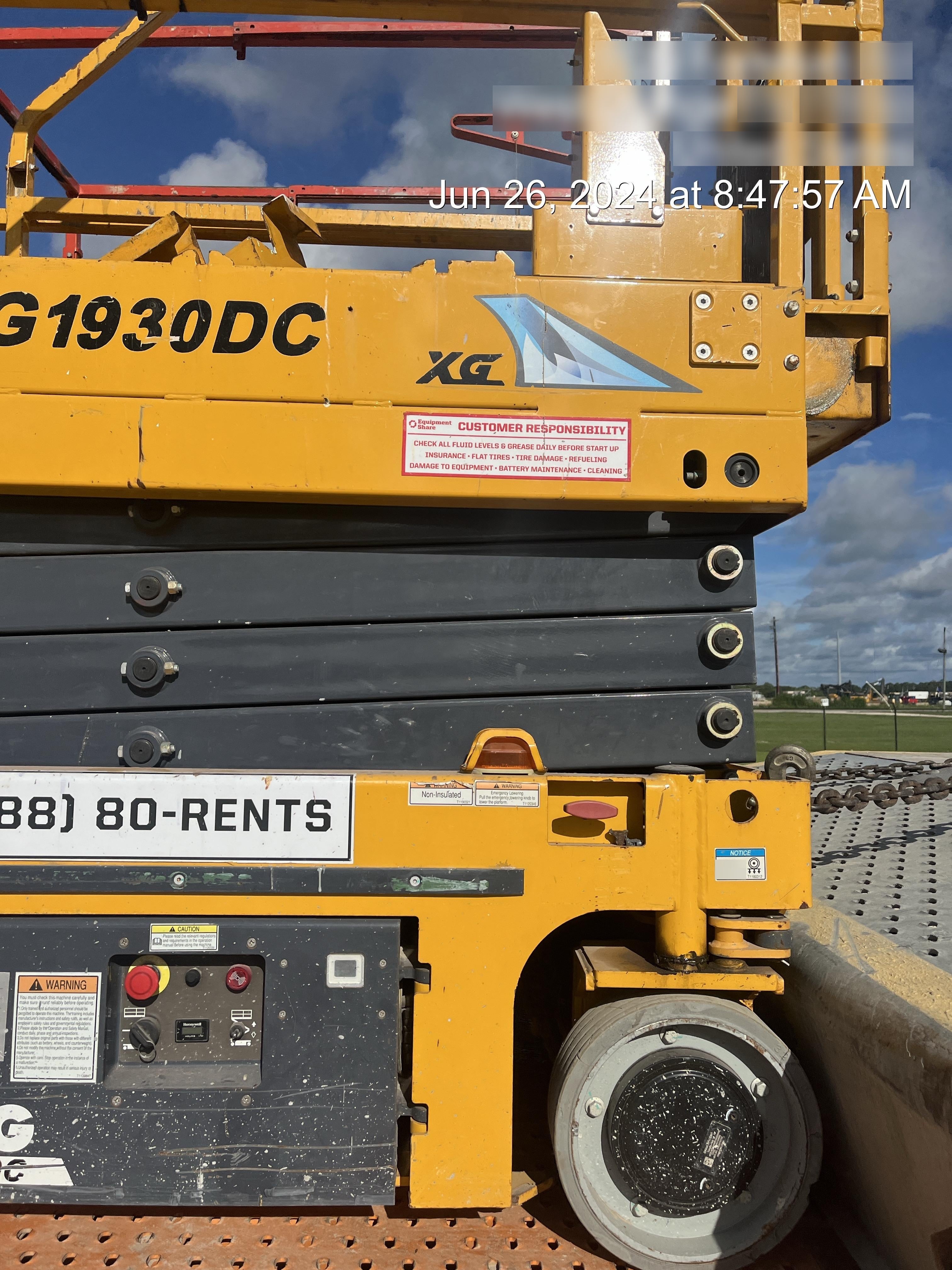 2021 XCMG XG1930DC