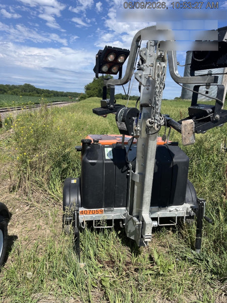 2024 Wanco WLTT-4MM4K Diesel, Deep Sea Controller, Shore Power Plug, Auto Start, (4) 350W LED Floodlights, 4kW Generator, 60 Gal Fuel Tank, 2" Ball, T3