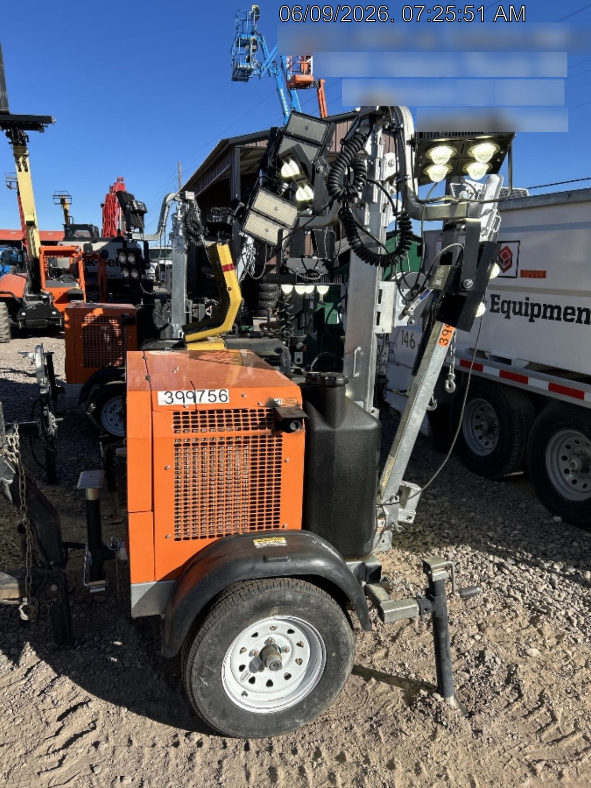 2024 Wanco WLTT-4MM4K Diesel, Deep Sea Controller, Shore Power Plug, Auto Start, (4) 350W LED Floodlights, 4kW Generator, 60 Gal Fuel Tank, 2" Ball, T3