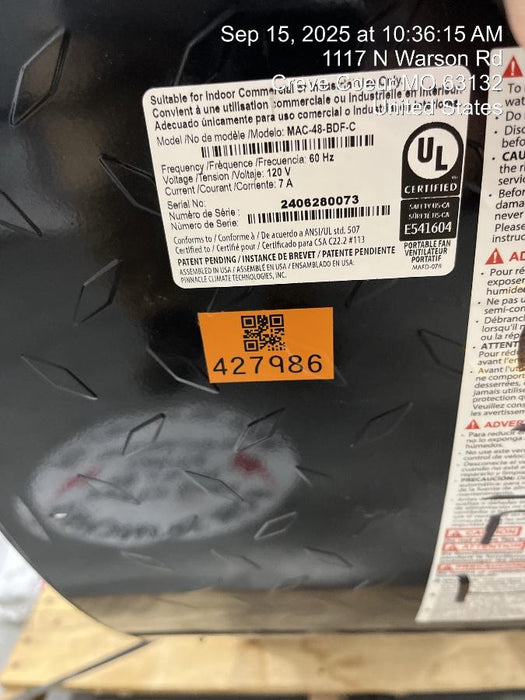 2024 MASTER MAC-48-BDF-C