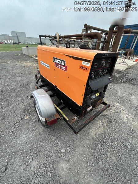 2022 Lincoln Electric LE400 Kubota V1505, Trlr, Cable Rack, Light Kit, ES Decals, T3