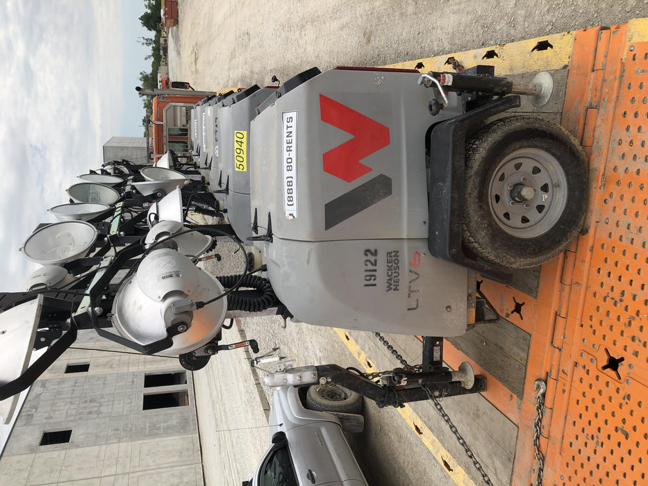 2018 Wacker Neuson LTV6L-MH Wacker Neuson LTV6L Mobile Light Tower w/Fuel Level Sensor Installed