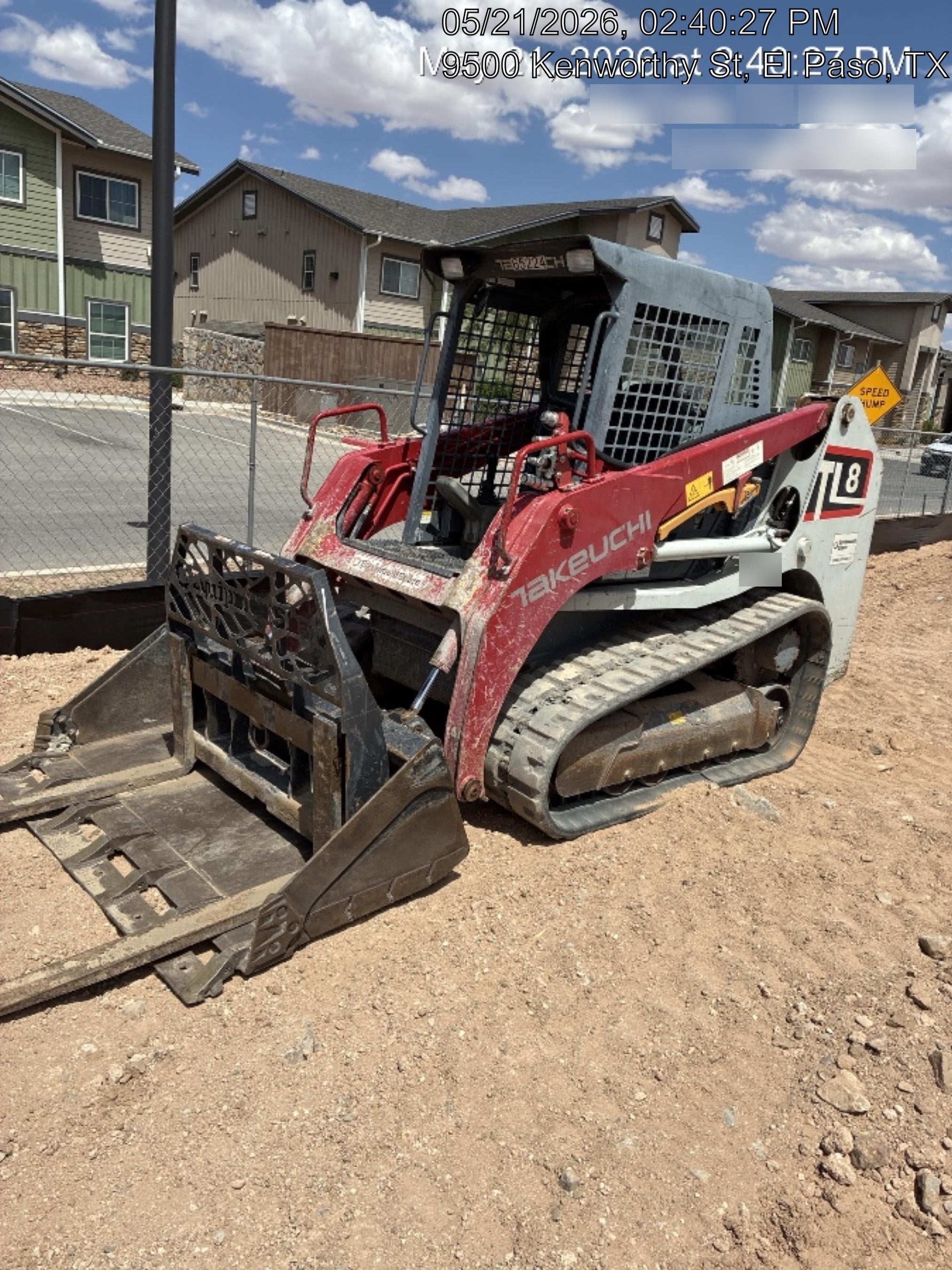 2020 TAKEUCHI TL8R