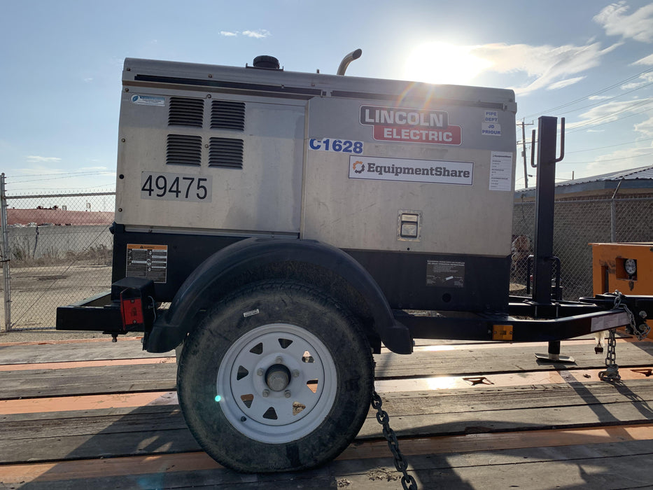 2019 Lincoln Electric Vantage 322 Ready-Pak 3, Two Wheel Trailer, Fender and Light Kit, Cable Rack