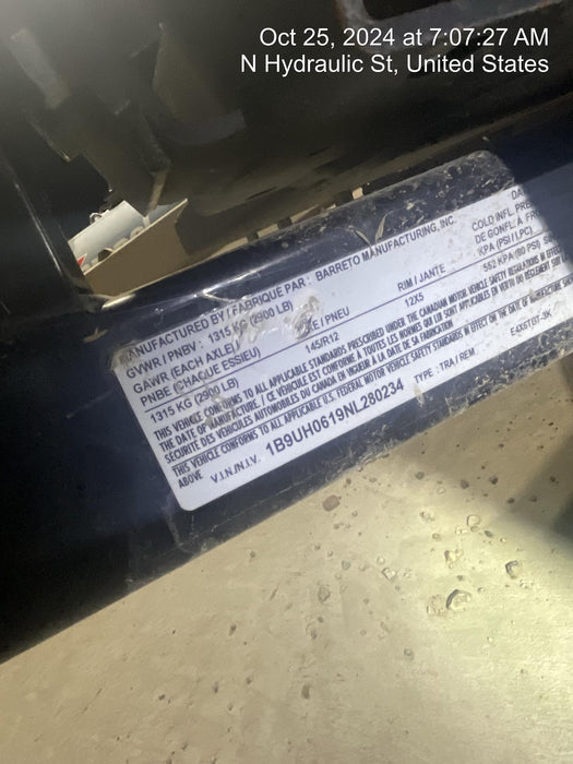 2022 BARRETO E4X6TBT