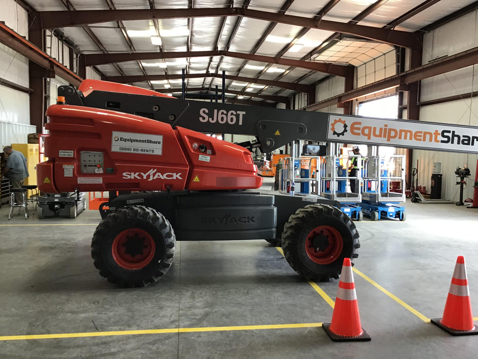 2019 Skyjack SJ66T Diesel, Foam Filled Tires, Welder Ready Package, Beacon