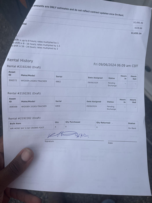 2023 WIDDER 20265-TRACKER