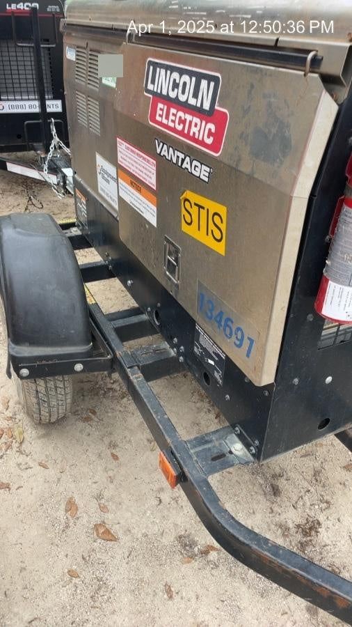 2021 Lincoln Electric Vantage 322 Ready Pak 3