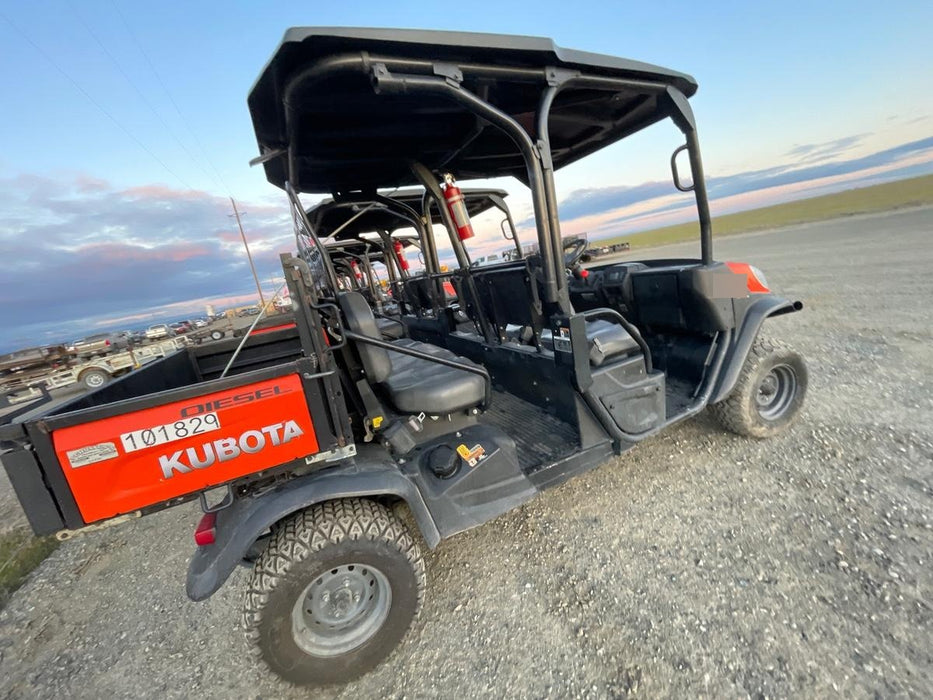 2020 Kubota RTV-X1140W-H 4WD, LED Strobe, Windshield Acrylic Clear, Plastic Canopy, Wire Harness Kit, Backup Alarm
