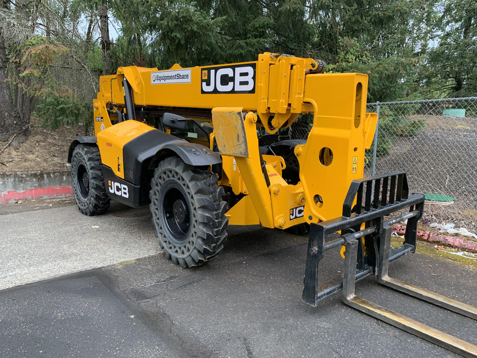 2020 JCB 510-56 Canopy, Solid Tires, Work Lights, Beacon, Aux Hydraulics, Back up Alarm, Lifting Eye, ES Decals