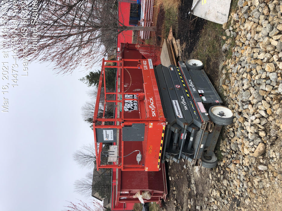 2016 Skyjack SJIII-4632 Standard Rental Specs