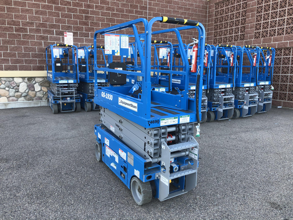 2020 Genie GS-1930 Fixed rails with chain entry gate - Pre A92.20