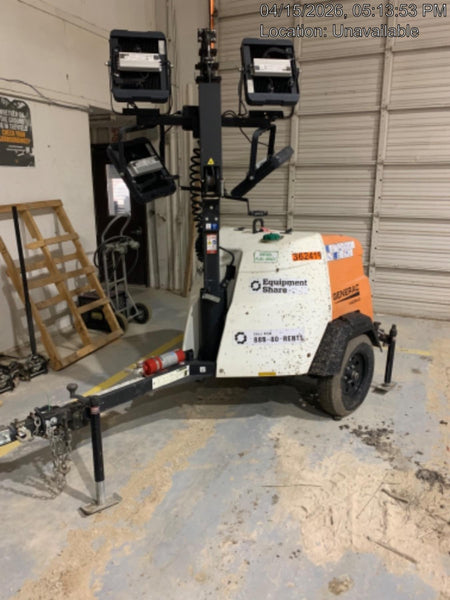 2023 Generac MLT2 Diesel, Flex Switch 120V Input, Powerzone Controller, 
(4) 320W LED Lights, 4kW Generator, 39.9 Gal Fuel Tank, 2" Ball, T3