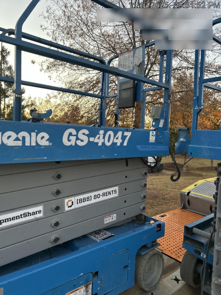 2016 Genie GS-4047 Standard Rental Specs