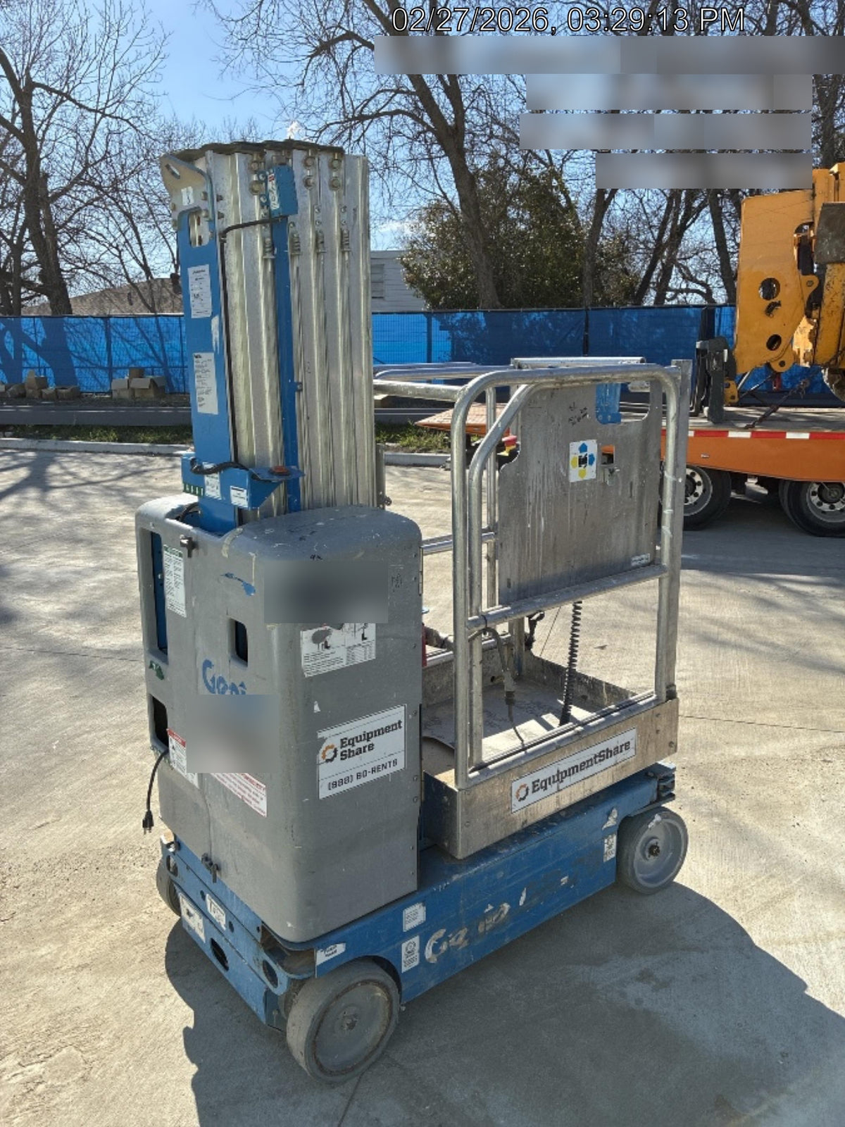 2018 GENIE GR-20