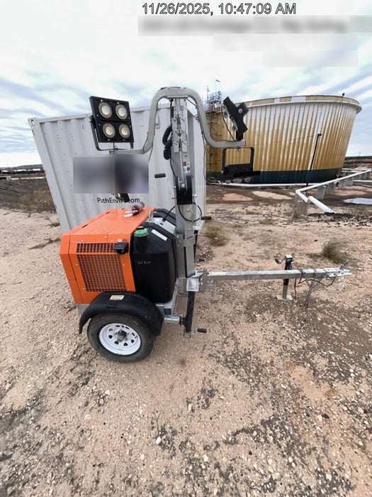 2024 Wanco WLTT-4MM4K Diesel, Deep Sea Controller, Shore Power Plug, Auto Start, (4) 350W LED Floodlights, 4kW Generator, 60 Gal Fuel Tank, 2" Ball, T3