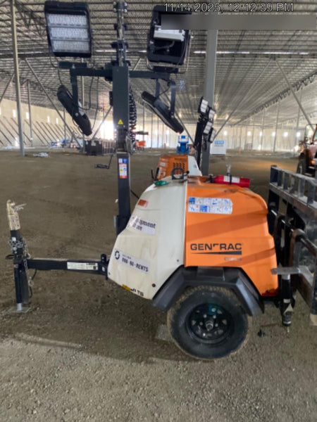 2024 Generac MLT2 Diesel, Flex Switch 120V Input, Powerzone Controller, 
(4) 320W LED Lights, 4kW Generator, 39.9 Gal Fuel Tank, 2" Ball, T3