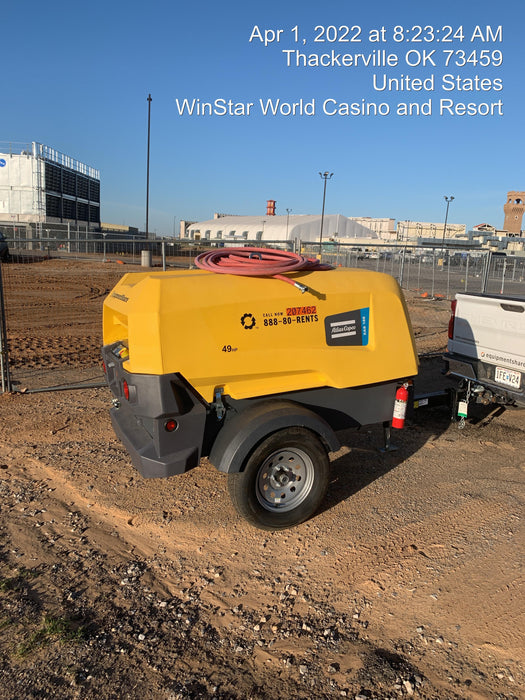 2022 ATLAS COPCO XAS188 CWK