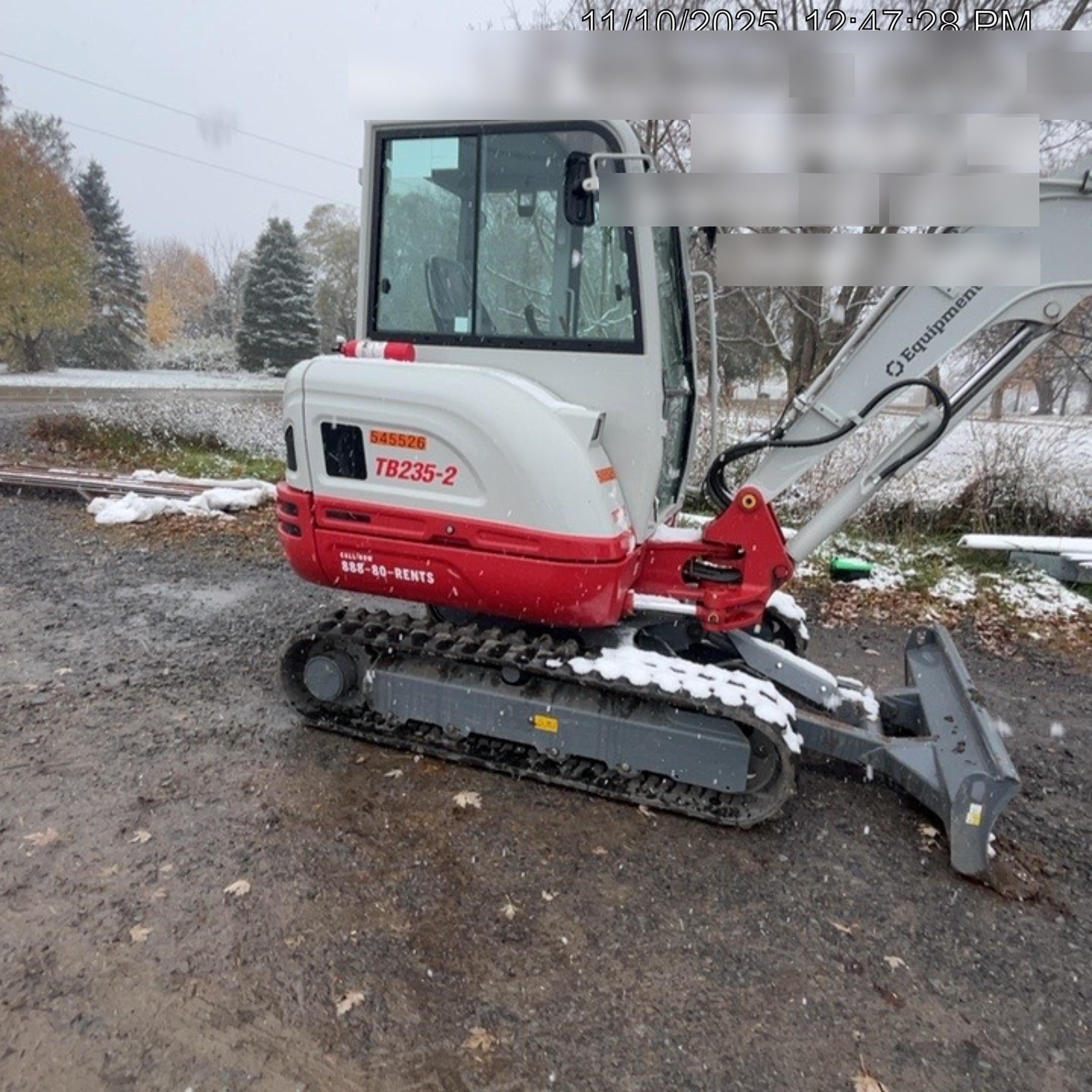 2025 TAKEUCHI TB235-2CR
