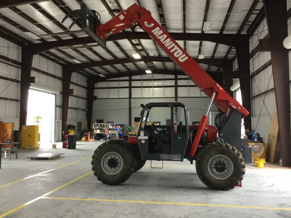 2017 Manitou 12042 Manitou MTA 12042, Solid Tires, 66" Carriage, Open ROPS, Flashing Beacon and Work Light Package