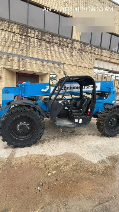 2019 Genie GTH-636 Canopy, Solid RT Tires, LED Work Lights, Beacon 60" QA Carriage, 48" Forks