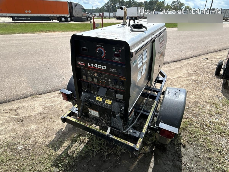 2024 Lincoln Electric LE400 Kubota V1505, Trlr, Cable Rack, Light Kit, ES Decals, T3