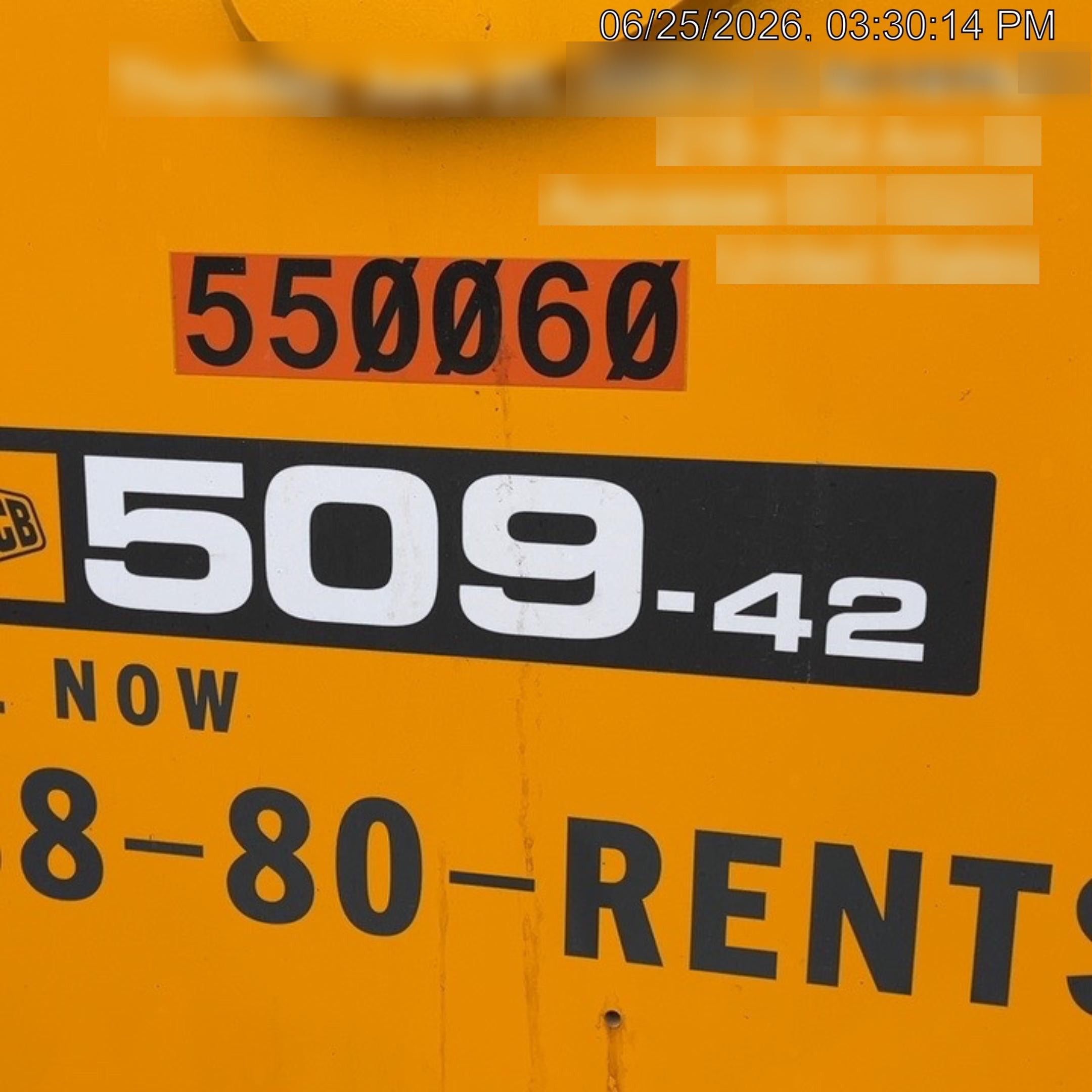 2025 JCB 509-42