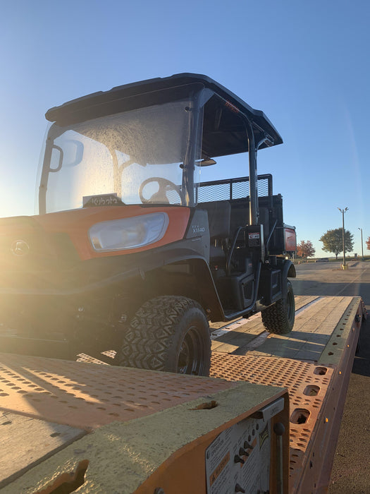 Kubota RTV-X1140W-H Plastic Canopy, Windshield Acrylic Clear, LED Strobe Light, Wire Harness Kit, Back up Alarm