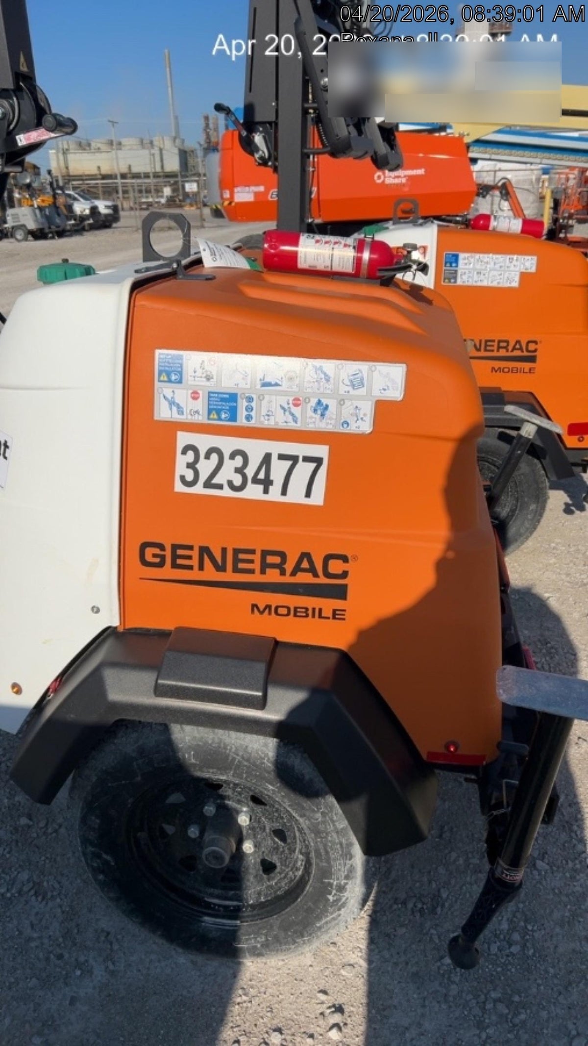 2023 Generac MLT2 Diesel, Flex Switch 120V Input, Powerzone Controller, (4) 320W LED Lights, 4kW Generator, 39.9 Gal Fuel Tank, 2" Ball, T3