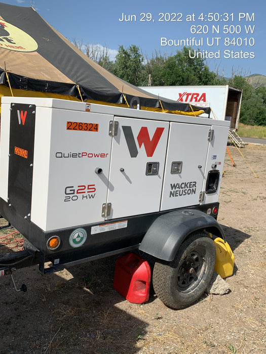 2022 WACKER NEUSON G25