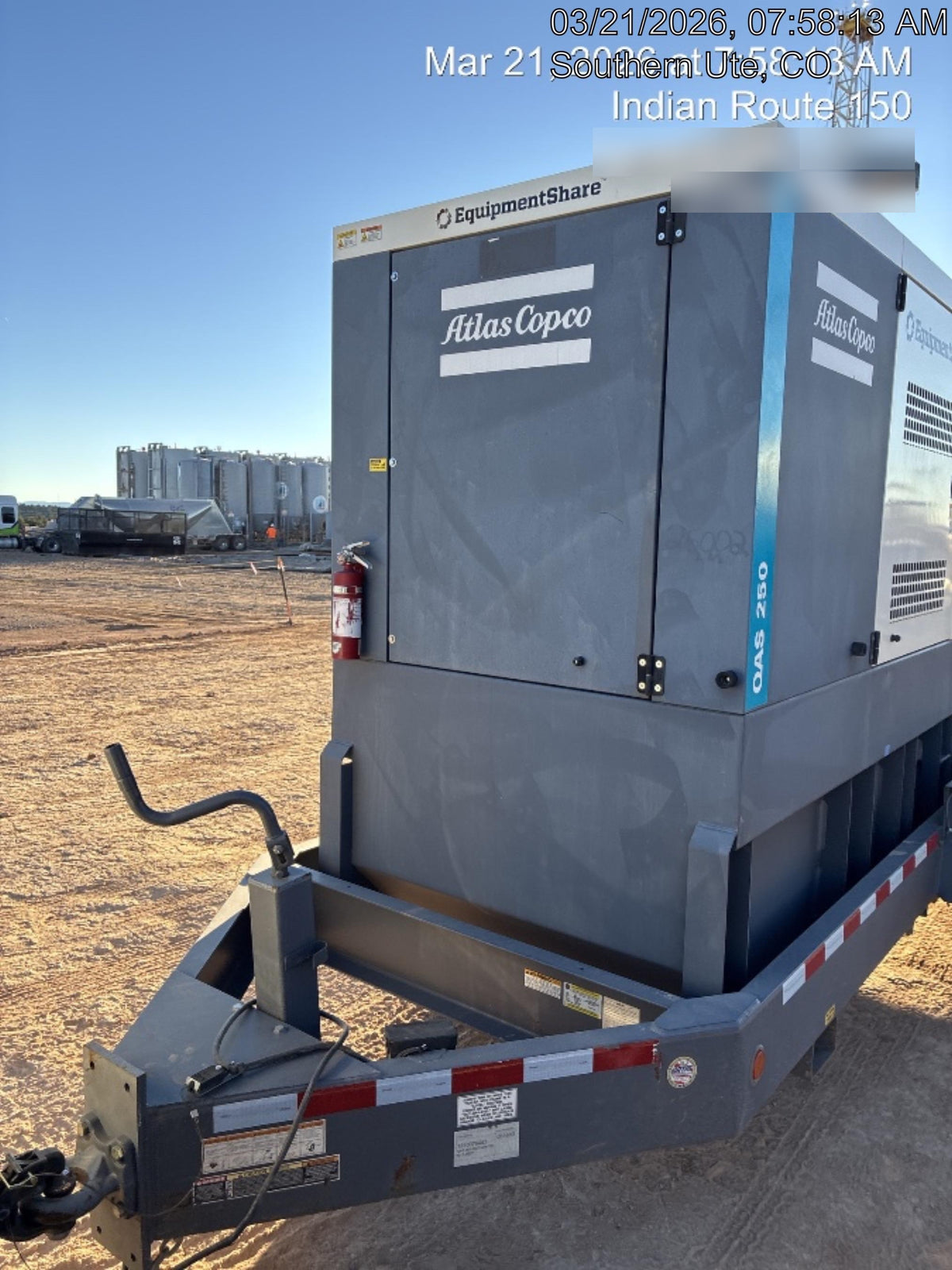 2021 ATLAS COPCO QAS250