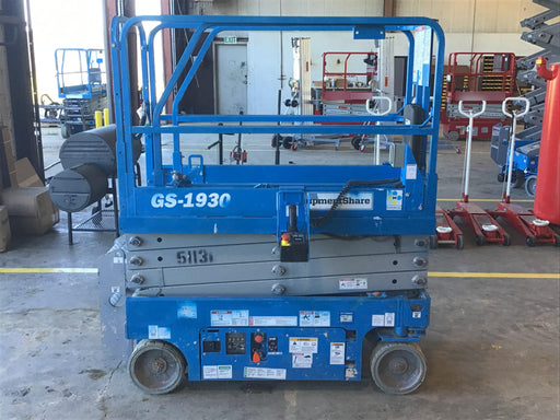 2019 Genie GS-1930 Fixed Rails with Chain Entry