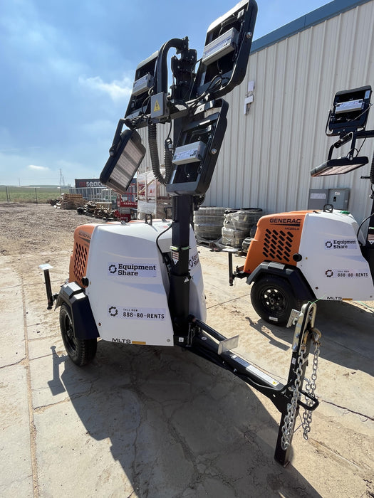 2023 Generac MLT2 Diesel, Flex Switch 120V Input, Powerzone Controller, (4) 320W LED Lights, 4kW Generator, 39.9 Gal Fuel Tank, 2" Ball, T3