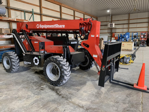 2020 Manitou MTA6034 Canopy, Solid Tires, Work Lights, Beacon, Aux Hydraulics, Back up Alarm, Mirrors, ES Keypad