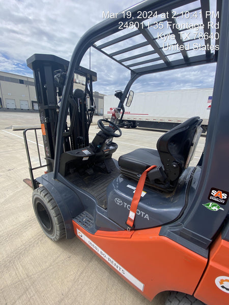 2023 TOYOTA 8FGU30 LP - Quad