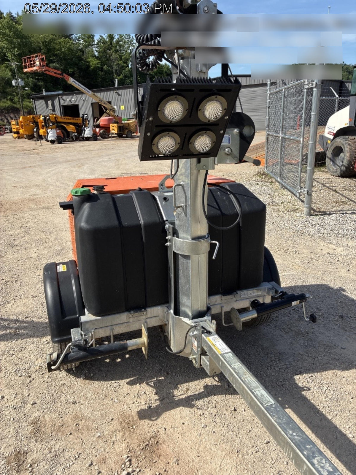 2024 Wanco WLTT-4MM4K Diesel, Deep Sea Controller, Shore Power Plug, Auto Start, (4) 350W LED Floodlights, 4kW Generator, 60 Gal Fuel Tank, 2" Ball, T3