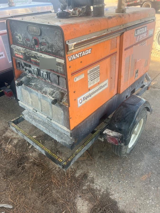 2021 Lincoln Electric Vantage 549X Ready Pak 3, ORANGE (includes trailer, cable rack, fender light kit)
