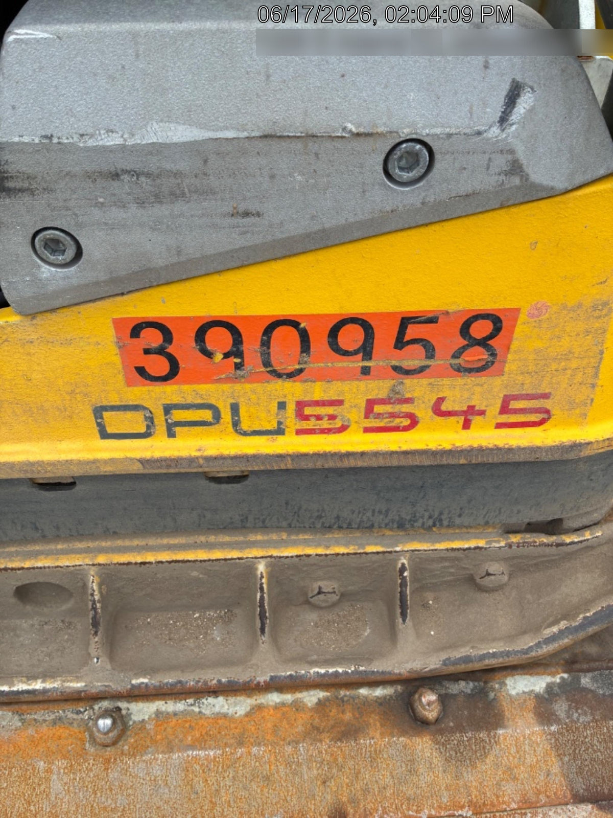 2024 Wacker Neuson DPU5545Heh Vibration Plate DPU 5545Heh US, Diesel,