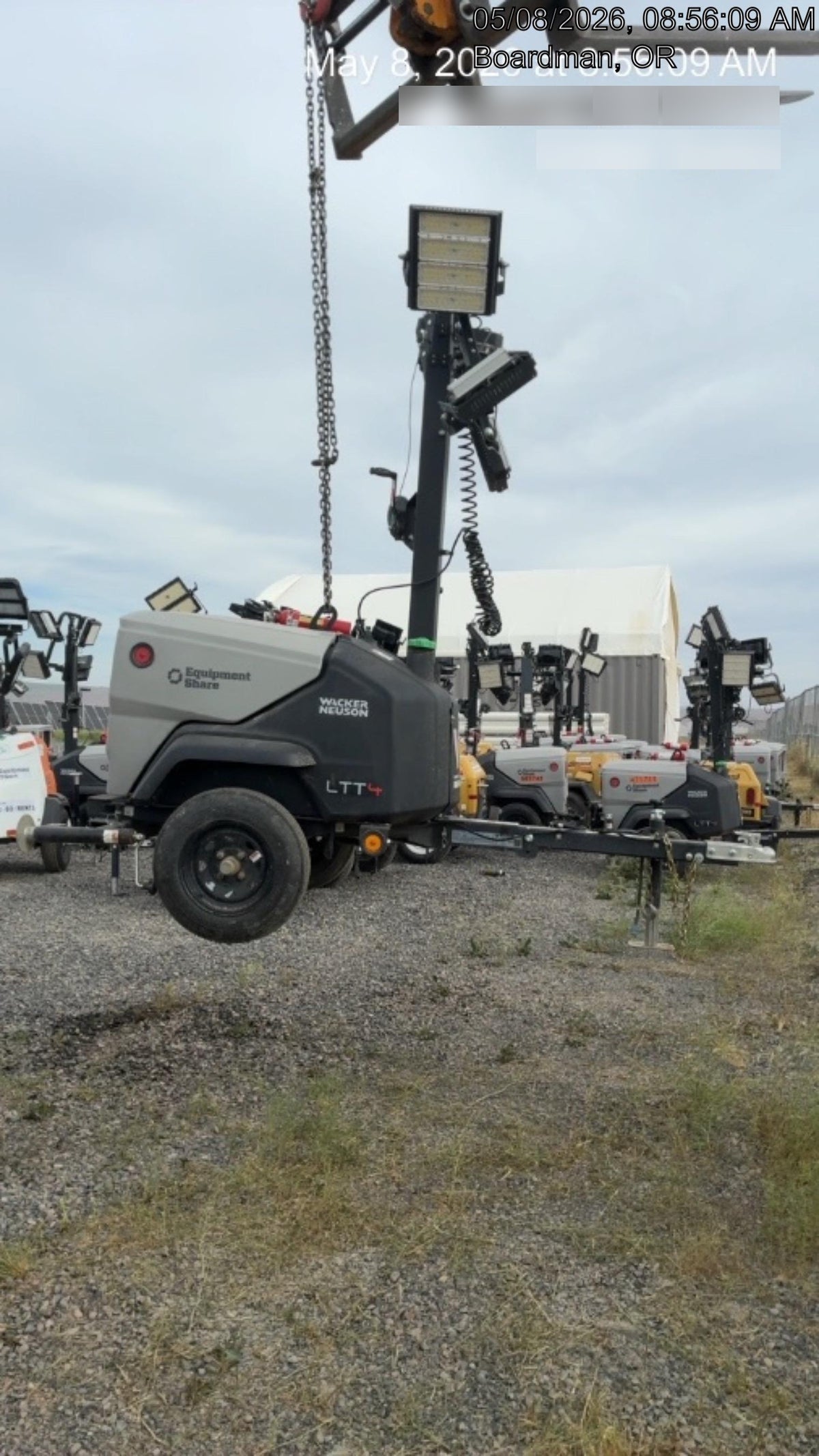 2024 Wacker Neuson LTT4 Diesel, Kohler KDW702, Deep Sea Controller, Auto Start, LED 320W, Bypass Outlet, T3