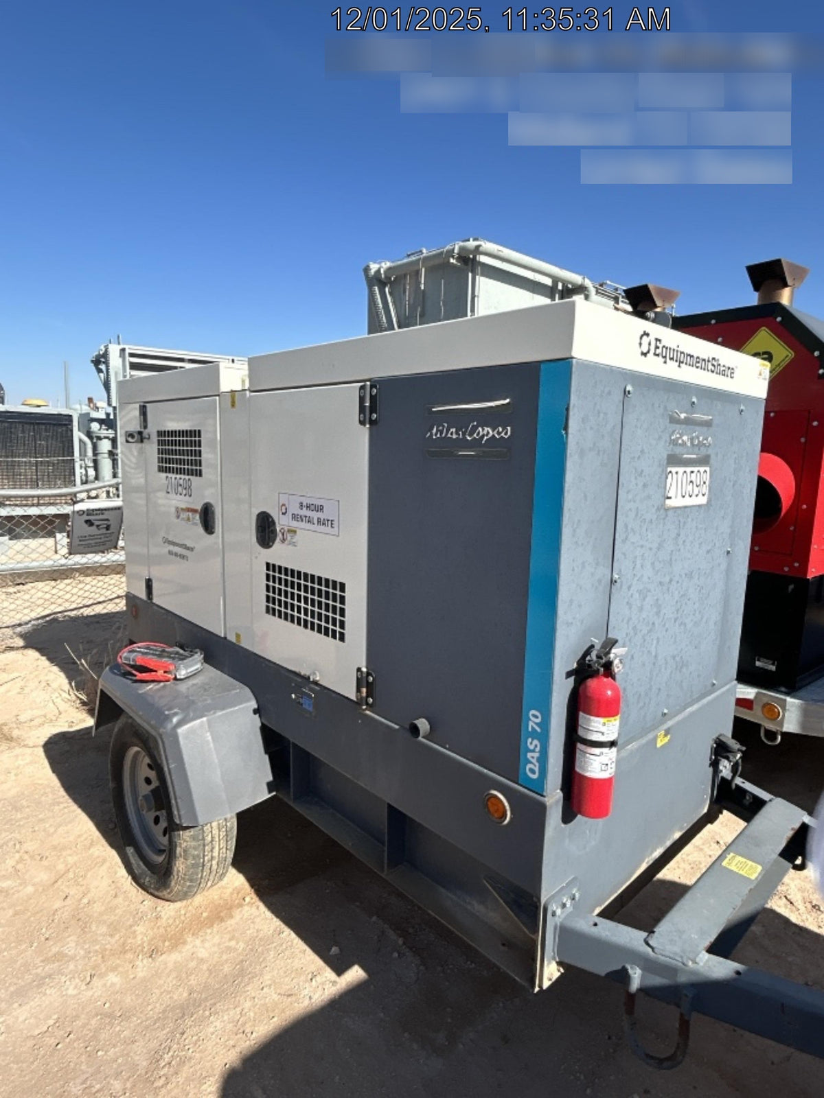 2022 ATLAS COPCO QAS 70