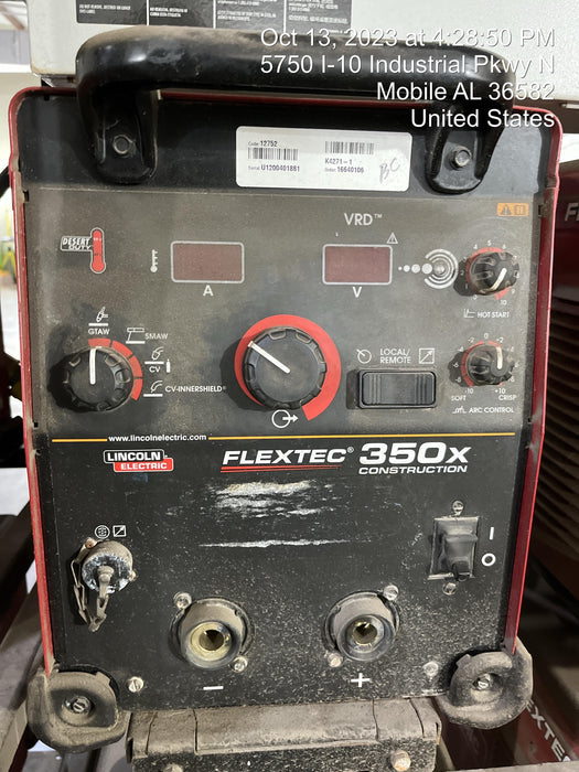 2020 LINCOLN ELECTRIC FLEXTEC 350X
