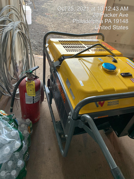 2020 Wacker Neuson GPS9700A GENERATOR,EPA,CSA,WHEE