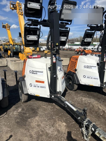 2023 Generac MLT2 Diesel, Flex Switch 120V Input, Powerzone Controller, (4) 320W LED Lights, 4kW Generator, 39.9 Gal Fuel Tank, 2" Ball, T3