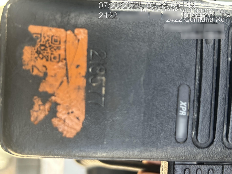 2022 MOTOROLA XPR3300E