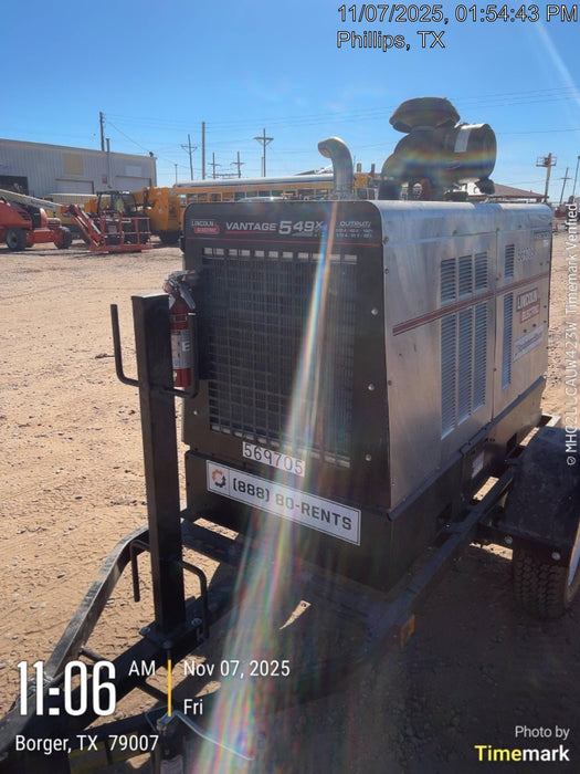 2025 LINCOLN ELECTRIC Vantage 549X