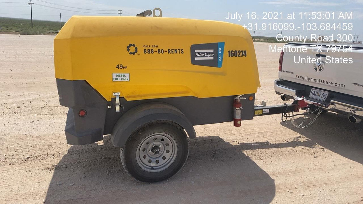 2021 ATLAS COPCO XAS188 CWK