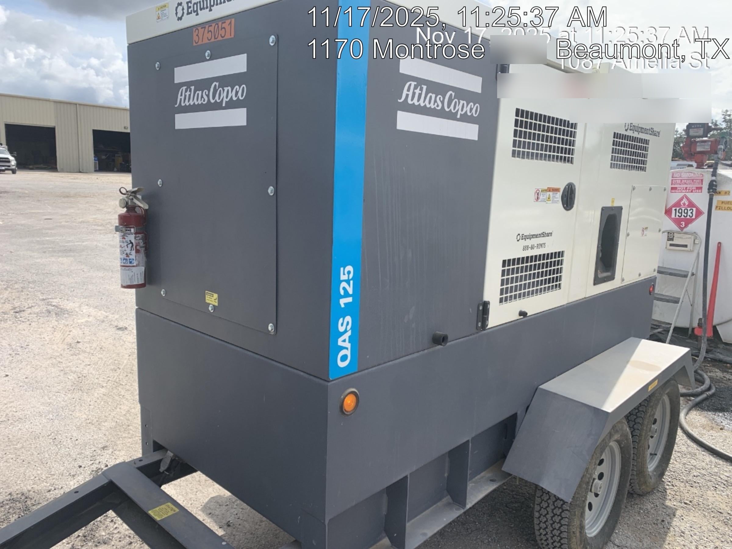 2023 ATLAS COPCO QAS 125